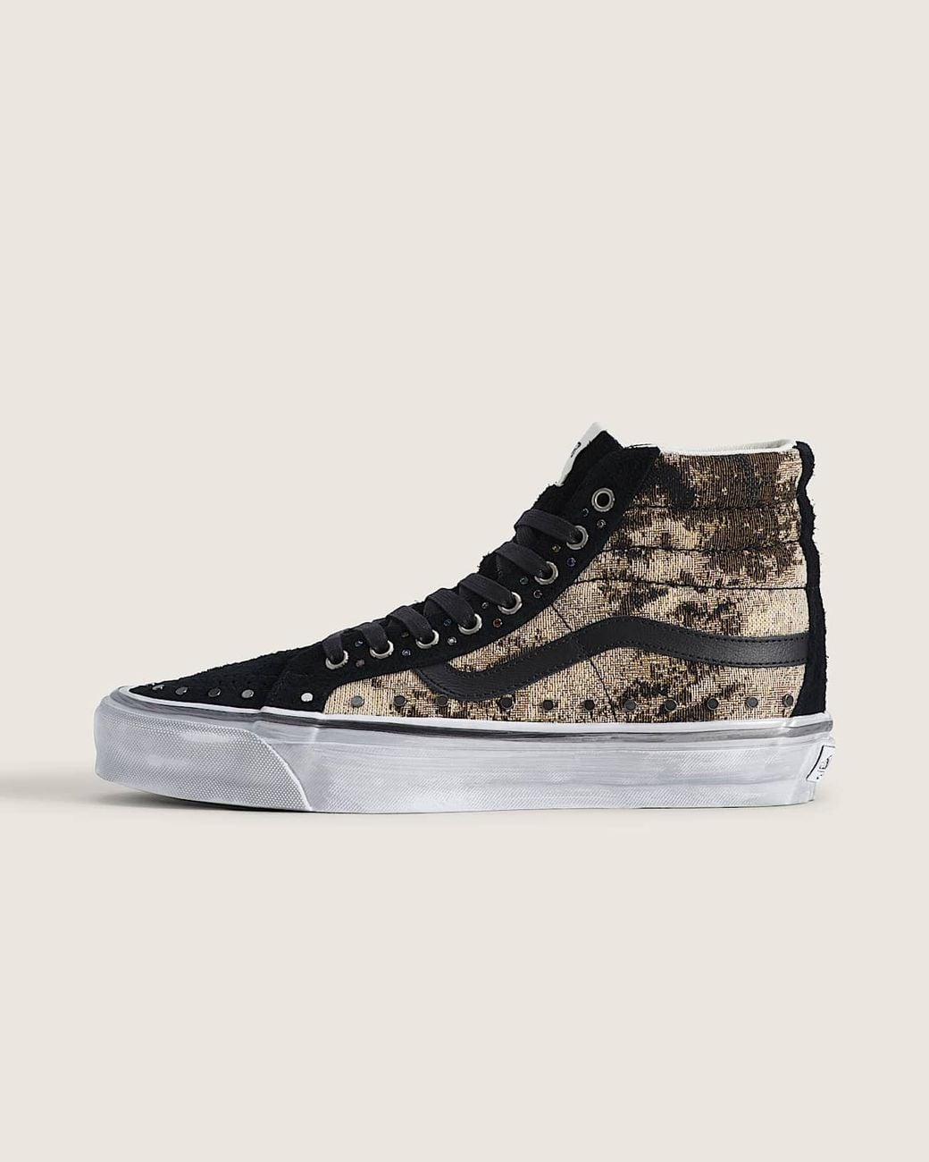 Vans Black Premium Sk8-Hi Shoes for men