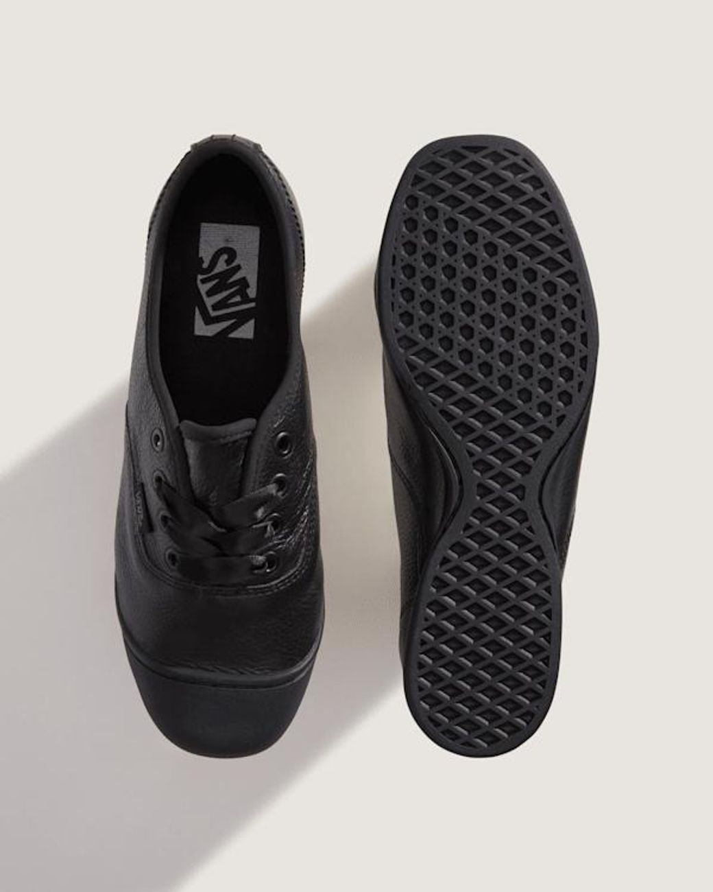 Vans Black Premium Authentic Prima Shoes for men