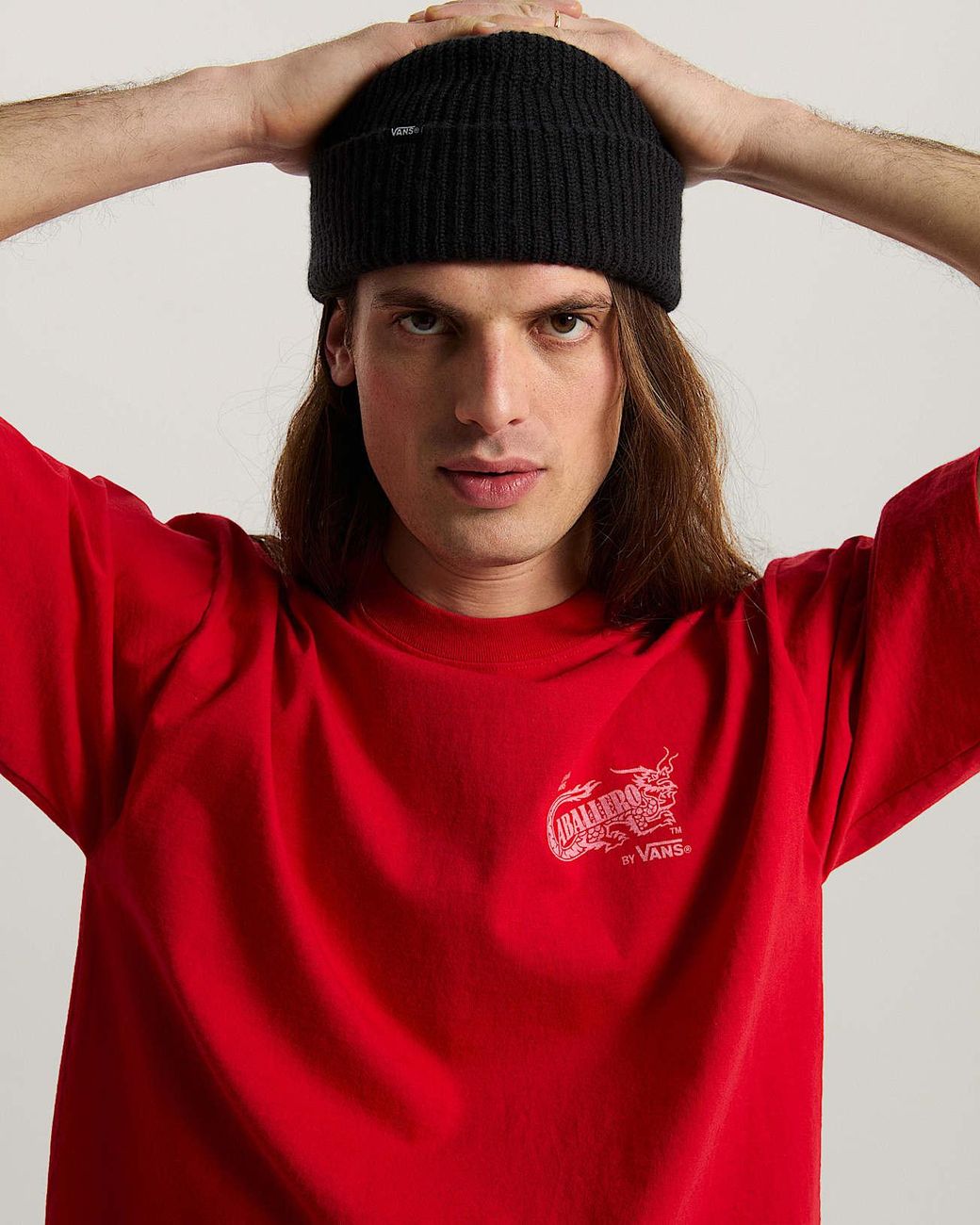 Vans Red Caballero T-Shirt for men
