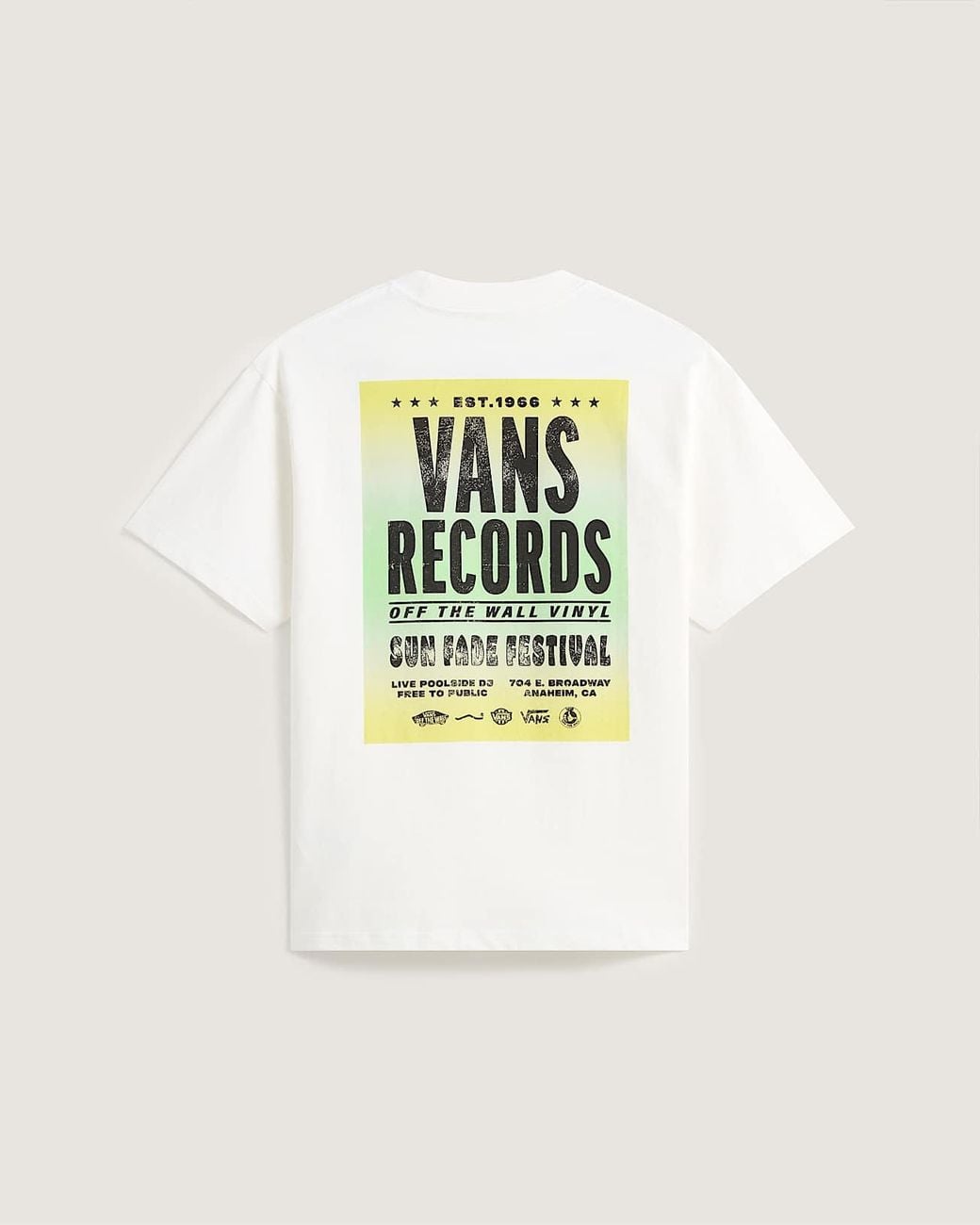 Vans Natural Vinyl Ss Tee for men