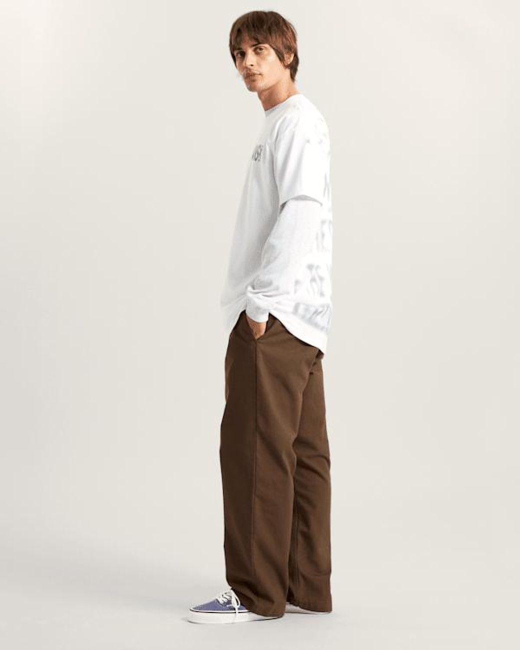 Vans White Oversized 1966 T-Shirt for men
