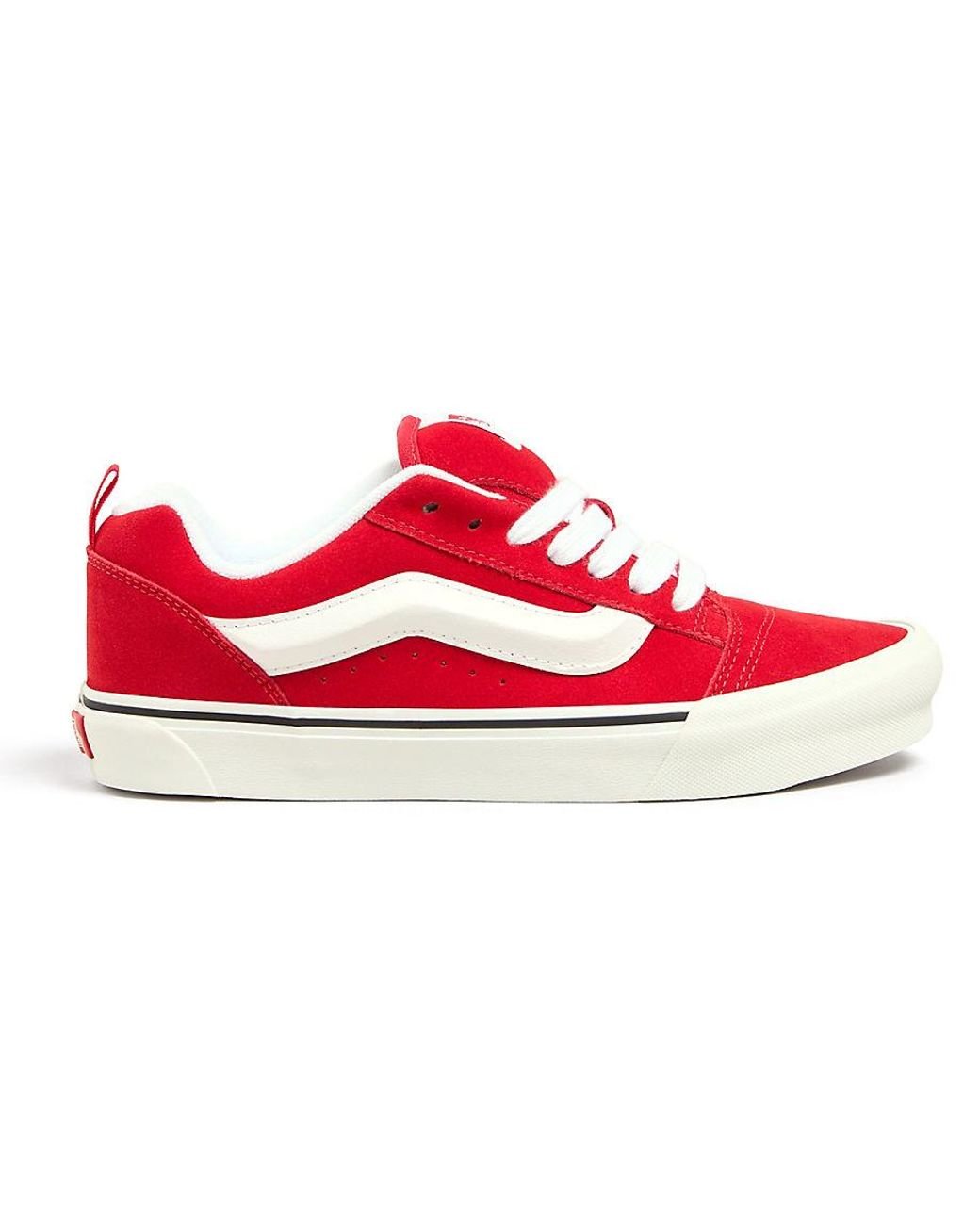 Vans Knu Skool Shoes in Red Lyst UK