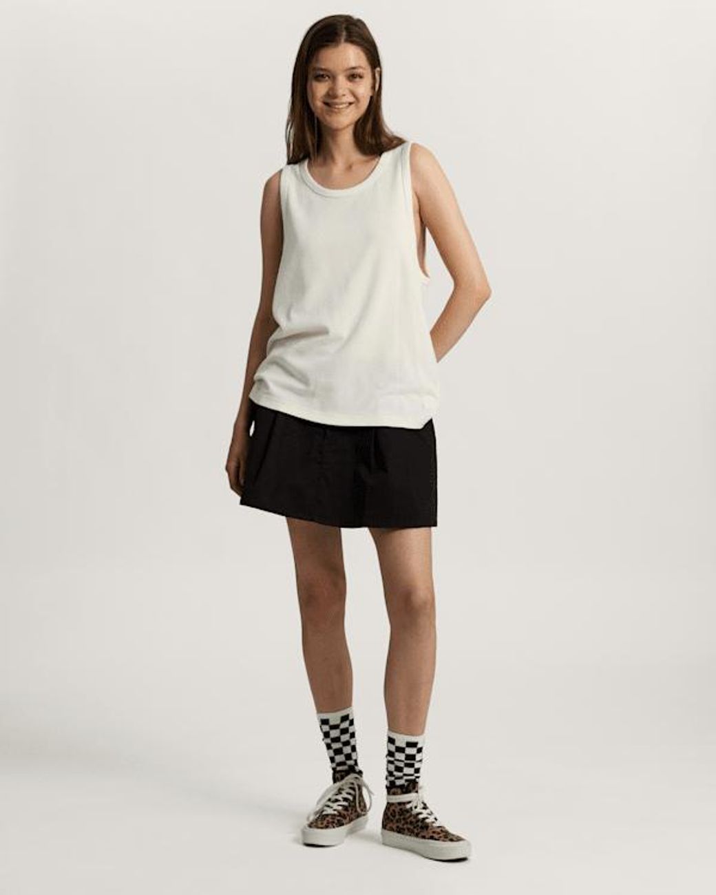 Vans White Ticker Crew Socks (2 Pairs) Size: L (8.5-12​ for men
