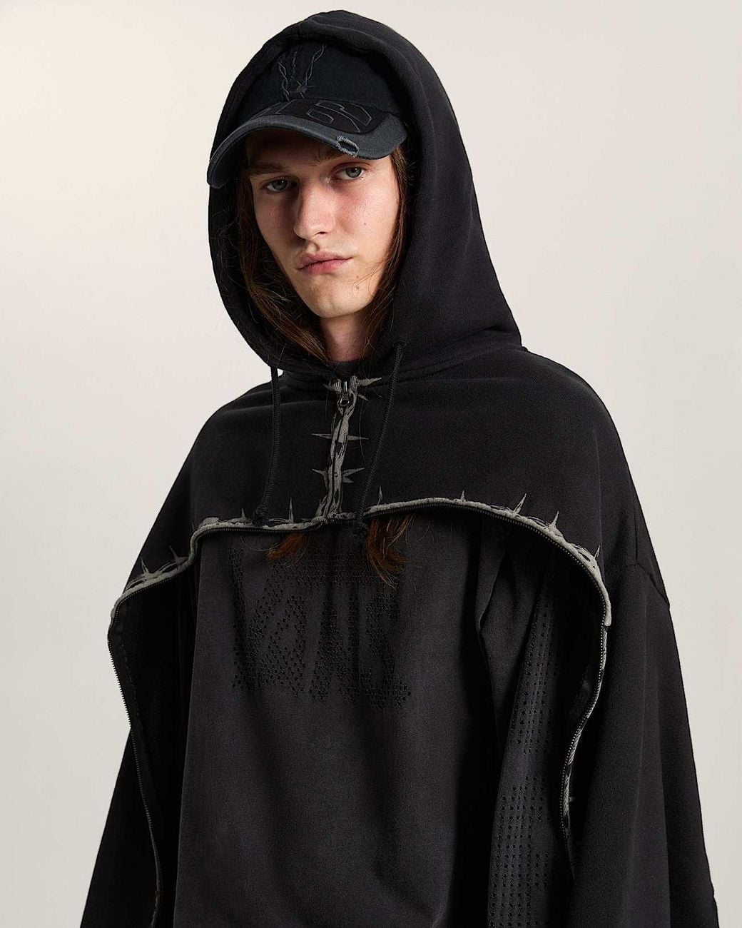 Vans A.O.D. By Slam Jam T Kapuzenjacke, Herren, Größe in Black für Herren