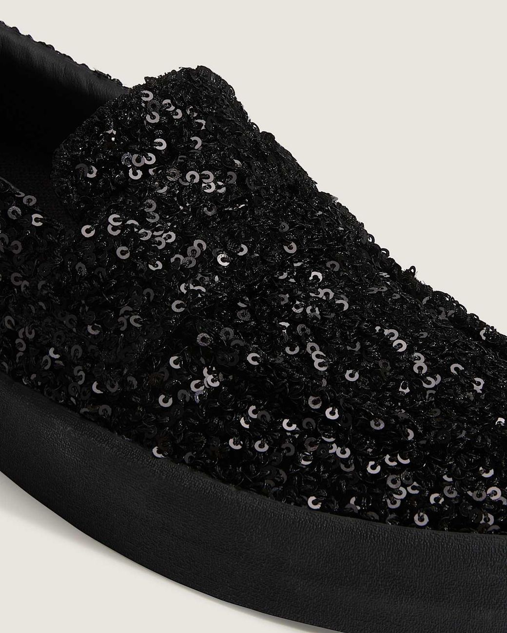 Vans Black Skate Loafer Shoes for men