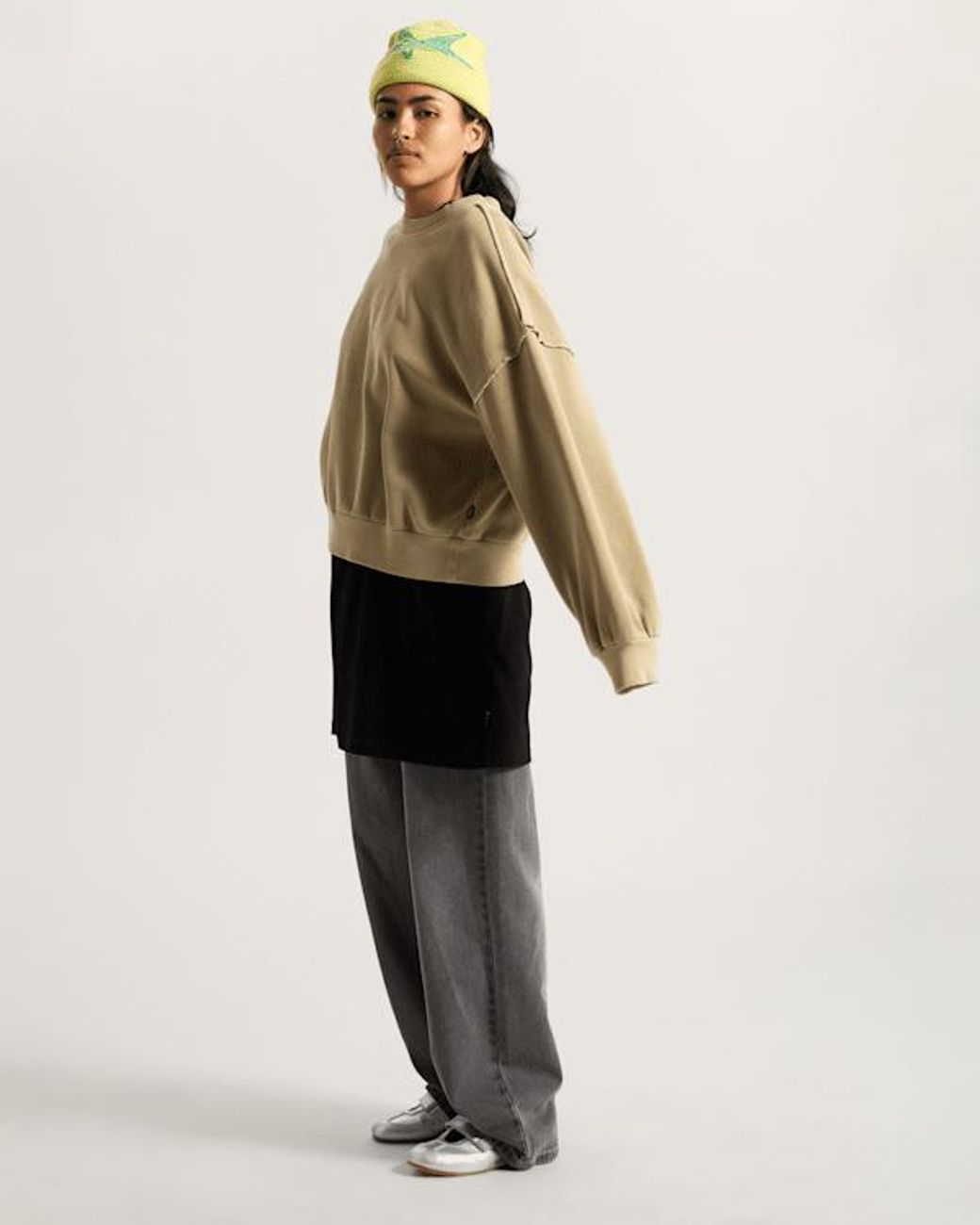 Vans Natural Got Your Back Crew Sweatshirt, Damen, Größe