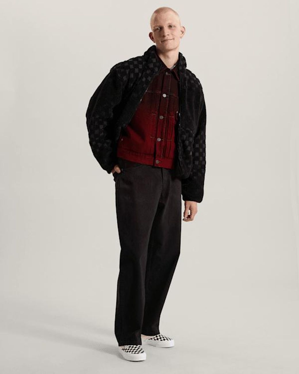 Vans Black Nights High Pile Jacket for men