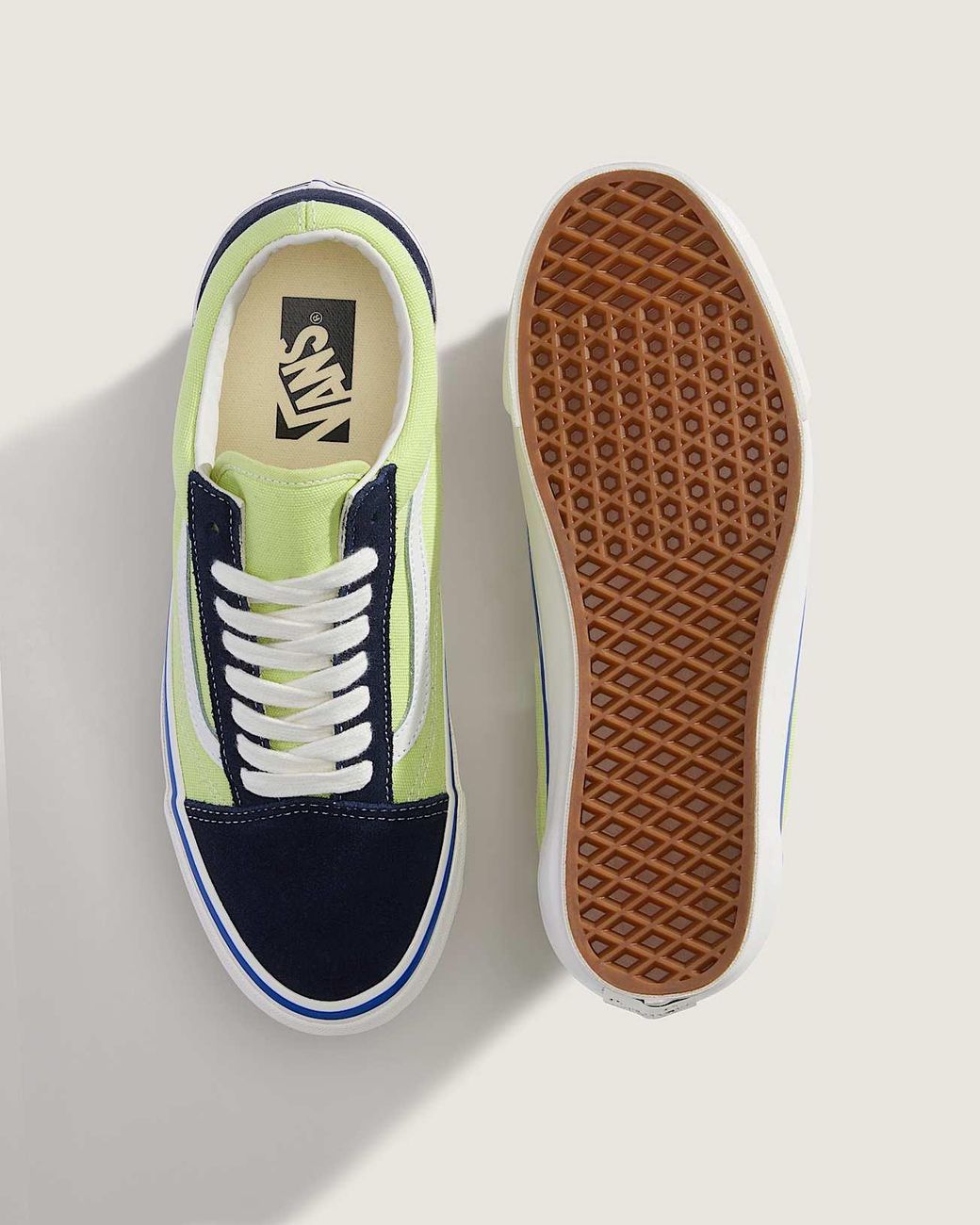 Vans Yellow Premium Old Skool Shoes for men