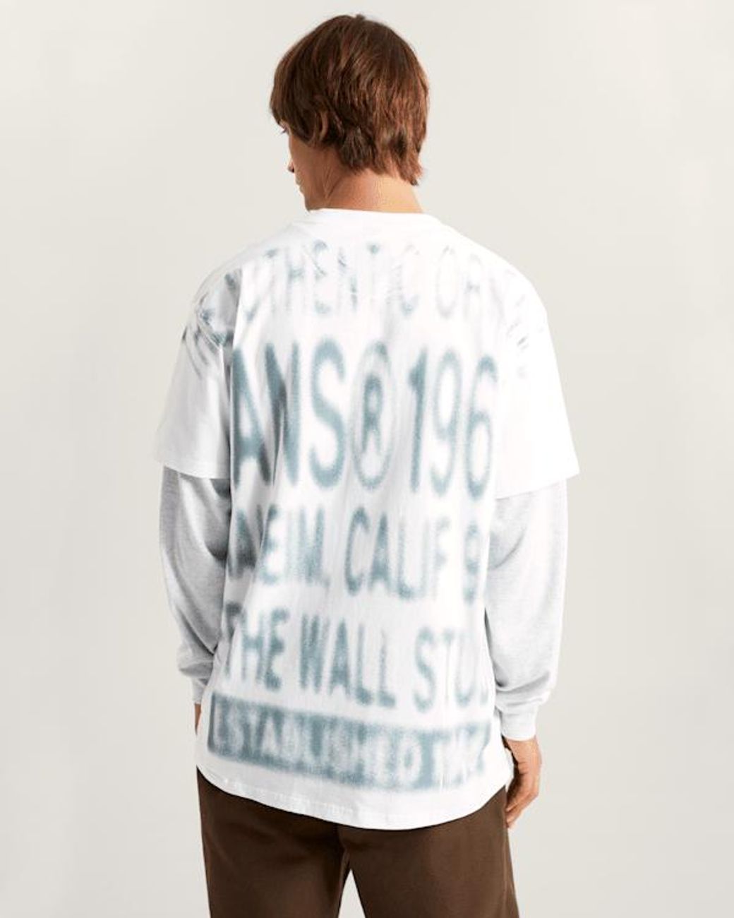 Vans White Oversized 1966 T-Shirt for men
