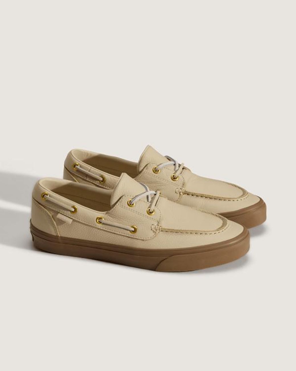 Vans Natural 2-Eyelet Boat Shoes for men