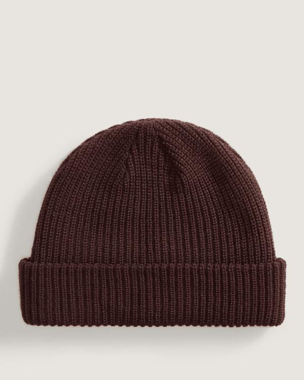 Vans Brown Core Basic Cuff Beanie for men