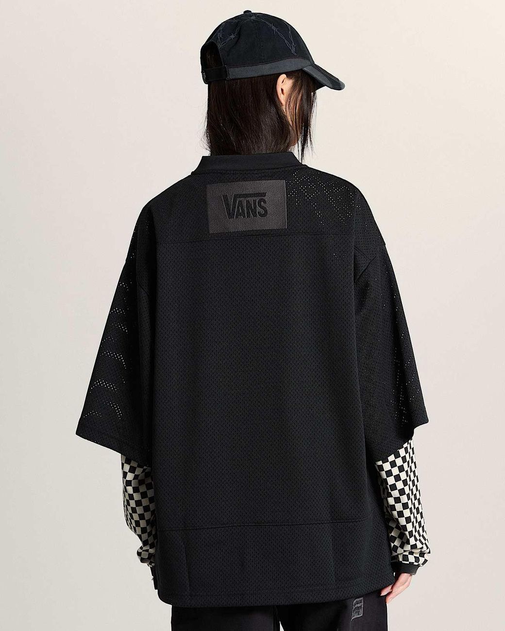 Vans Black A.O.D. By Slam Jam Mesh T-Shirt for men