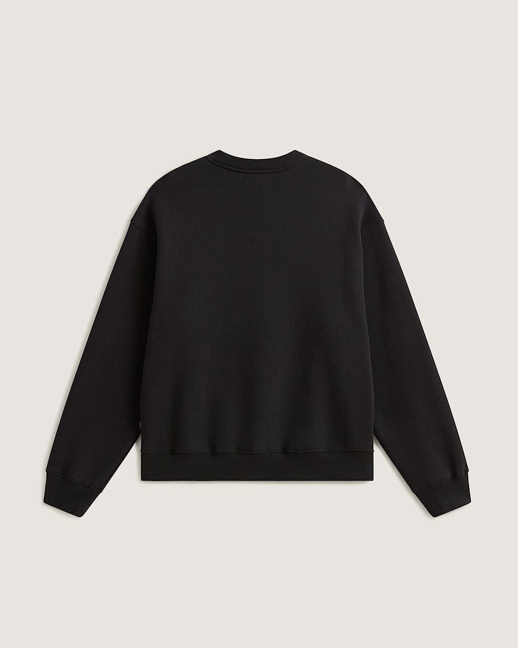 Vans Black Stretch Logo Crew Sweatshirt for men