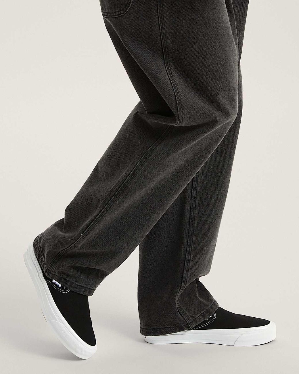 Vans Black Premium Slip-On 98 Shoes for men