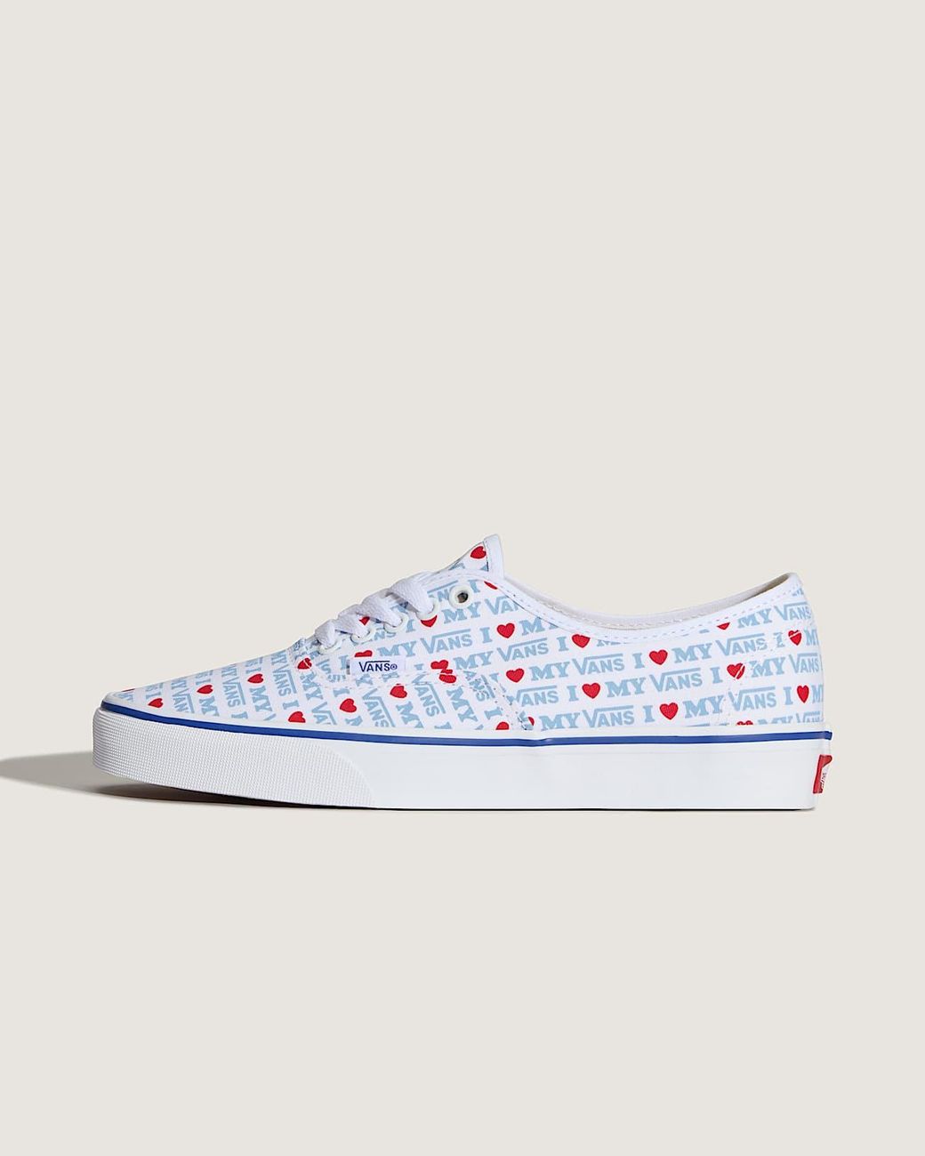 Vans Blue I Love My Authentic Shoes for men