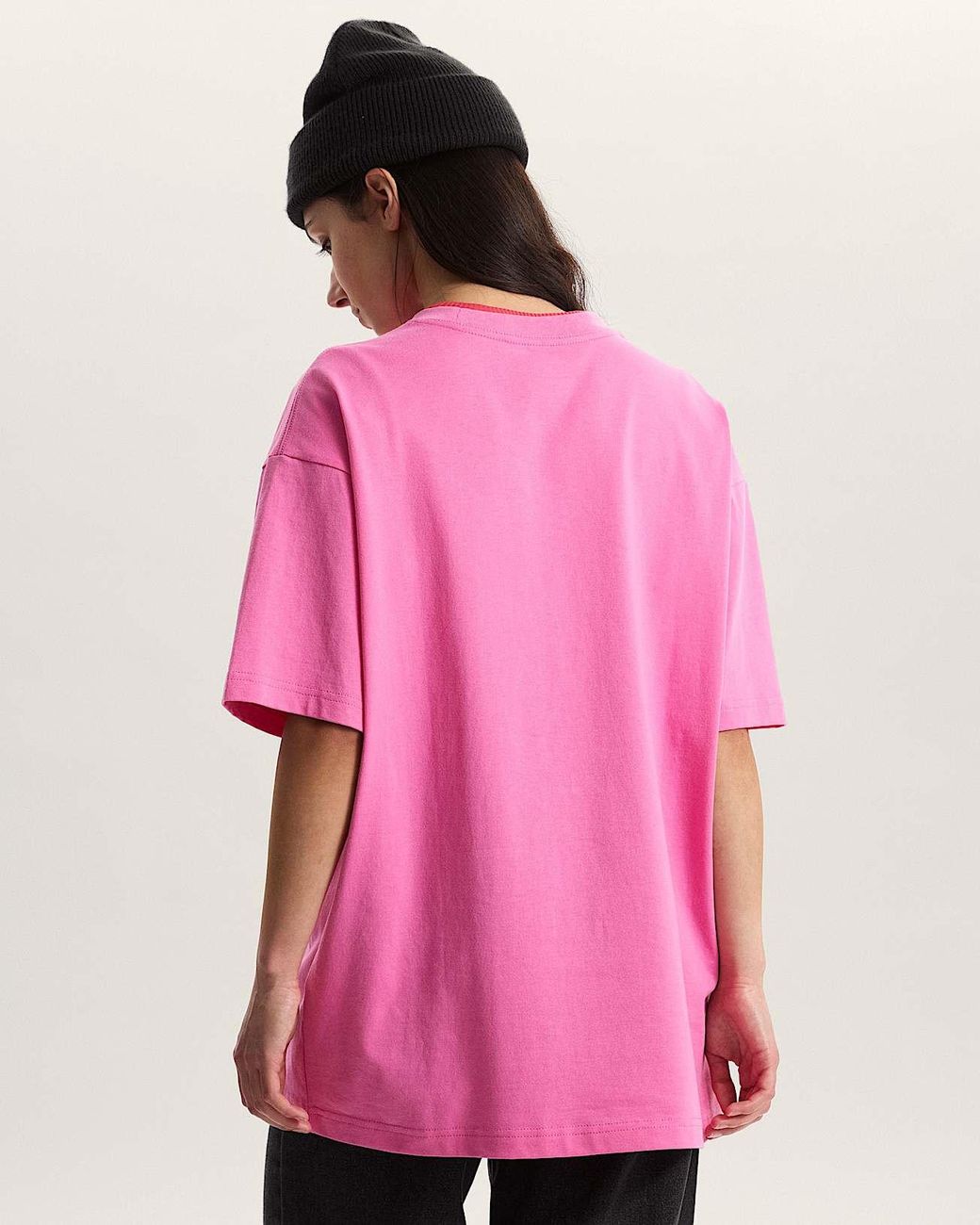 Vans Pink Left Chest Ii Loose T-Shirt for men