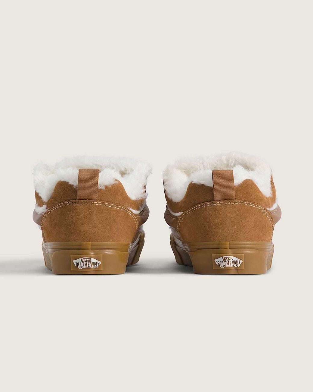 Vans Brown Knu Skool Shoes for men
