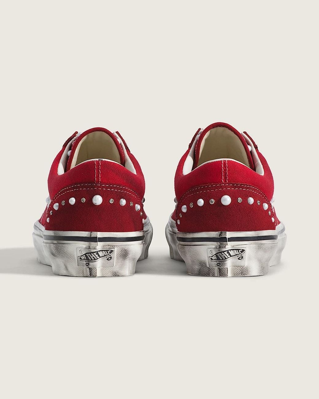 Vans Red Premium Old Skool 36 Shoes for men