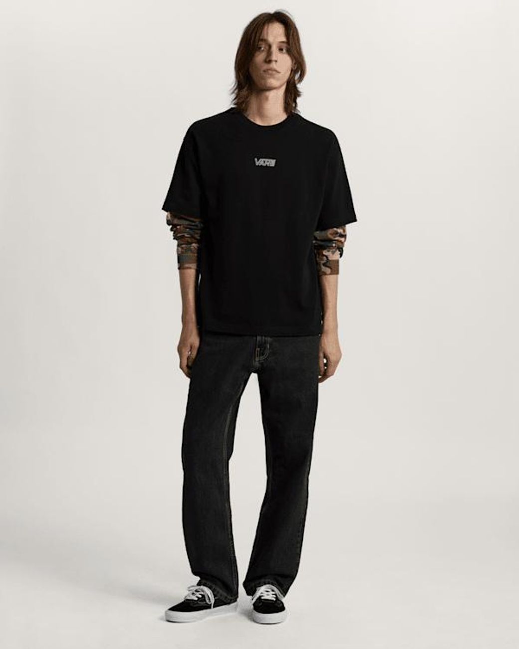 Vans Black Easy Living Ls for men