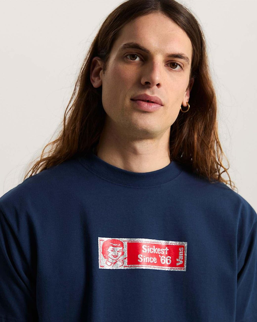 Vans Sickest 66 Ss Tee Dress Blues for men