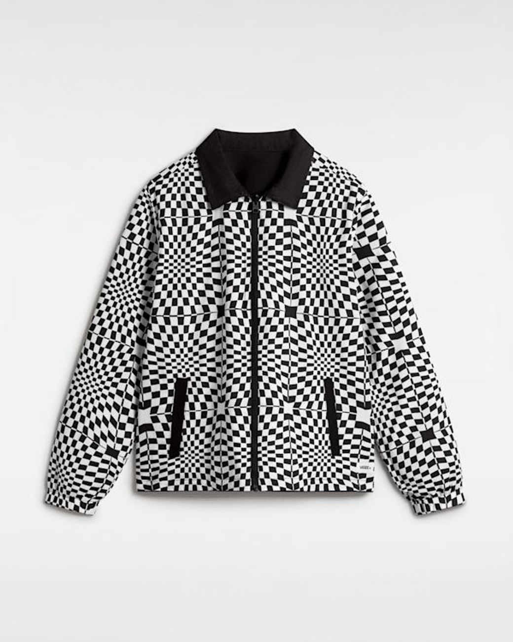 Vans Black Premium Reversible Station Jacket for men
