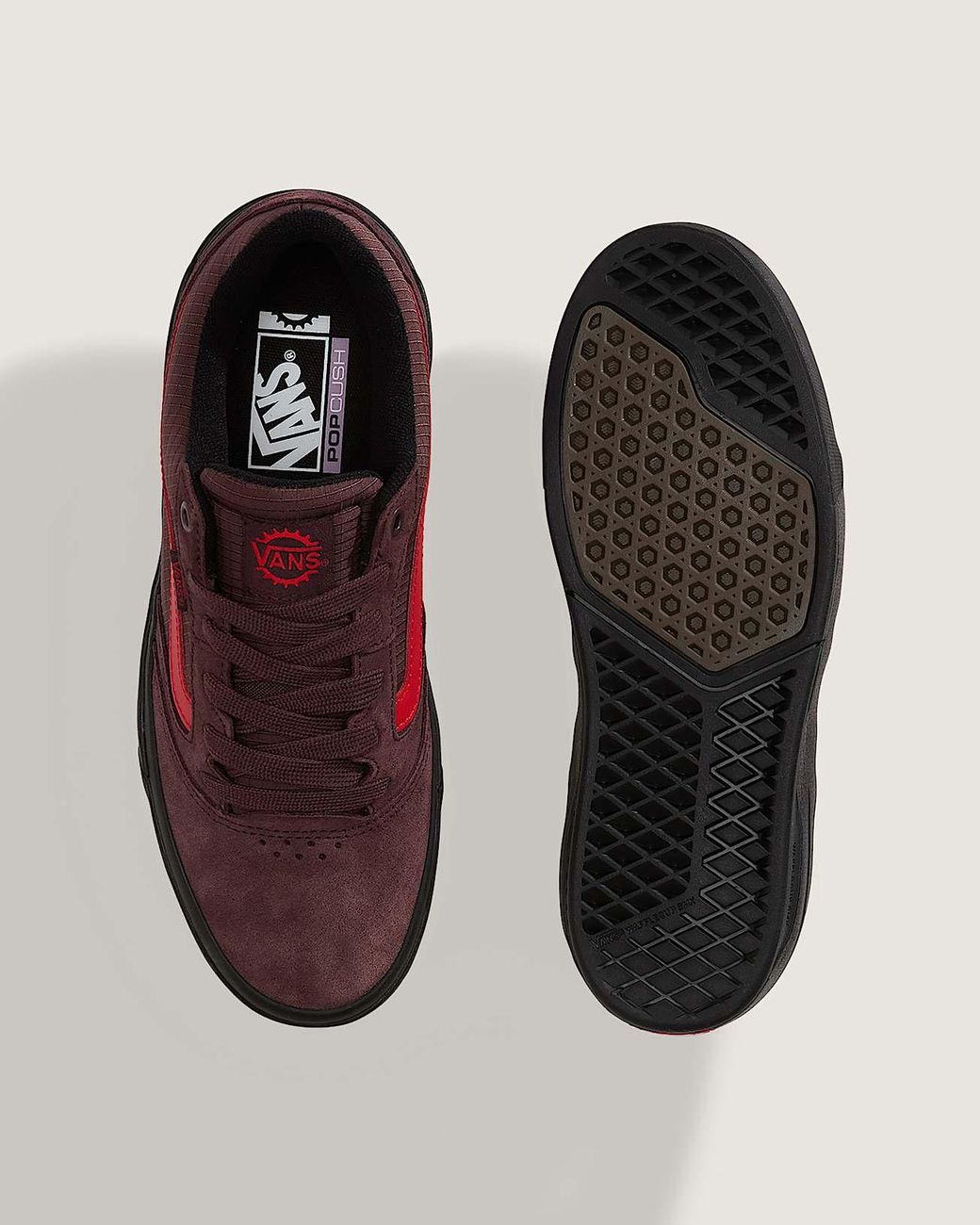 Vans Red Bmx Proof Wafflecup Shoes for men