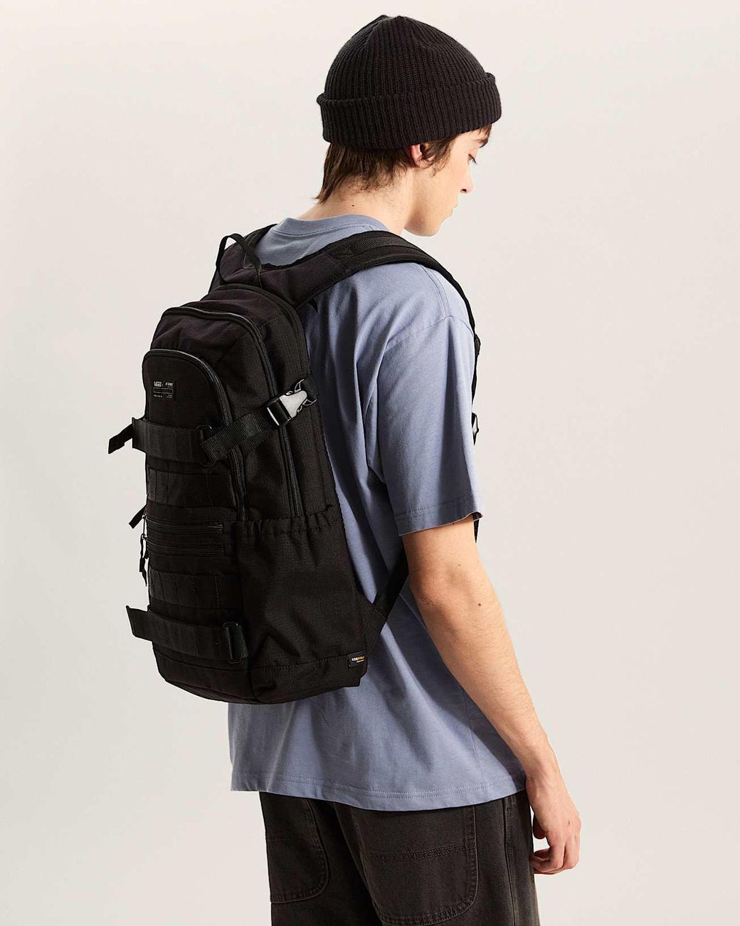 Vans Black Van Doren Backpack for men