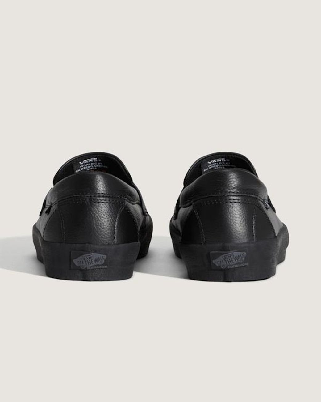 Vans Black Skate Loafer Shoes for men