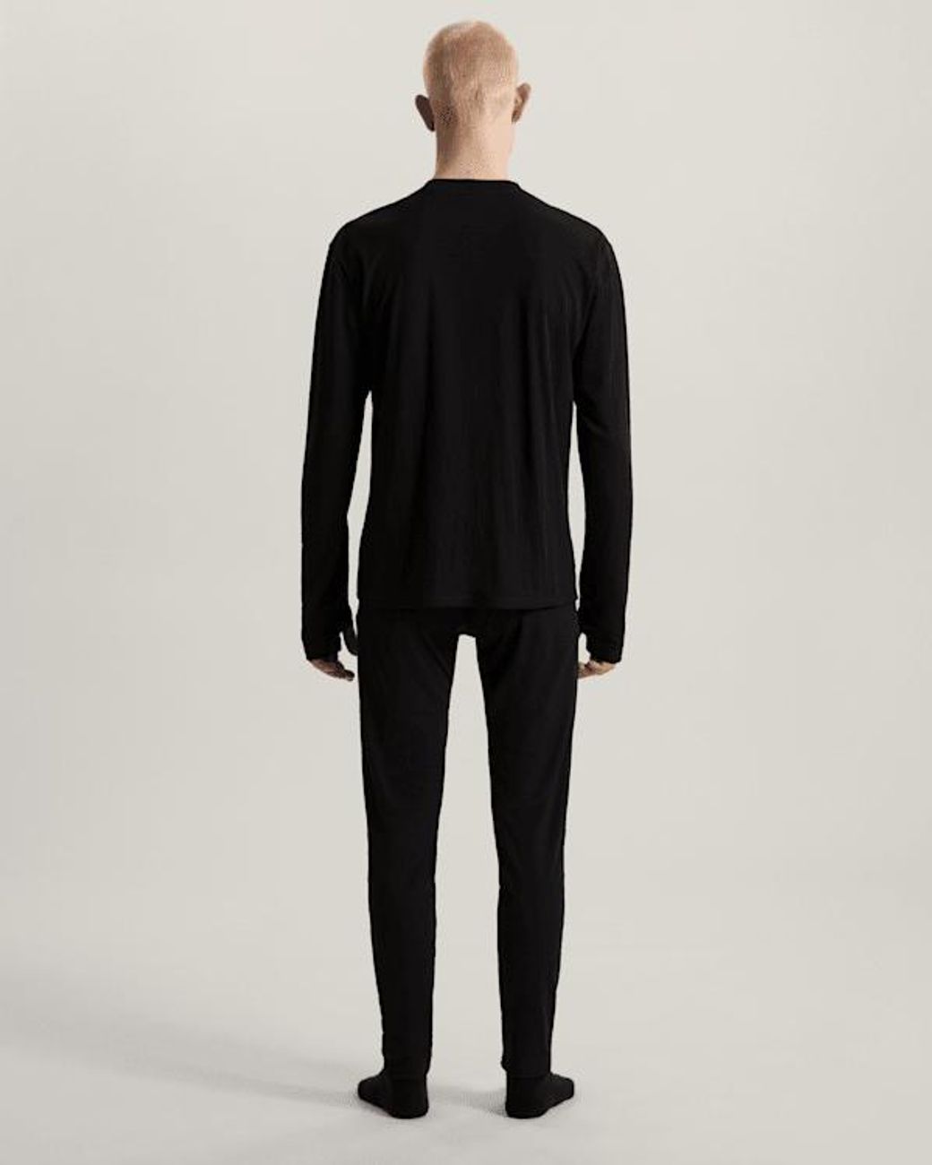 Vans Black Cascade Base Layer Top for men