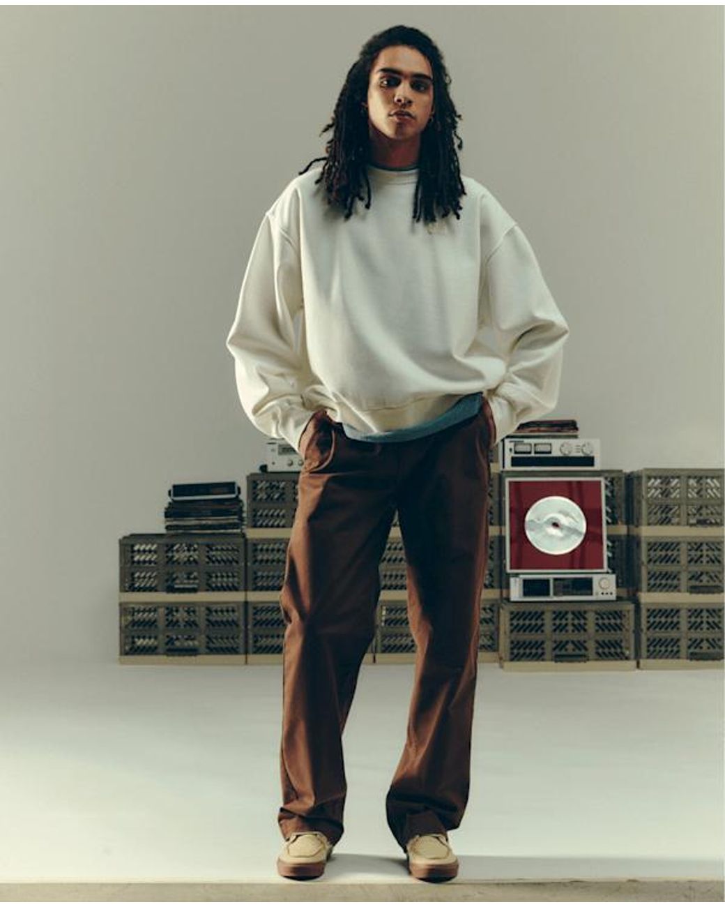 Vans Natural 2-Eyelet Boat Shoes for men