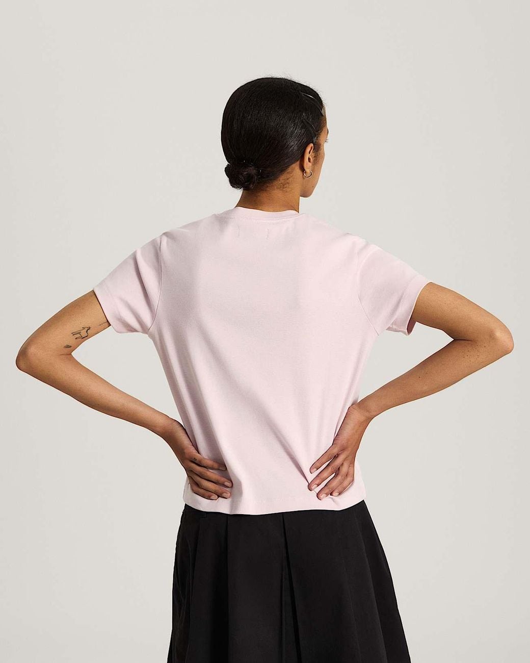 Vans Pink Cameron Ss Tee Pale Petal