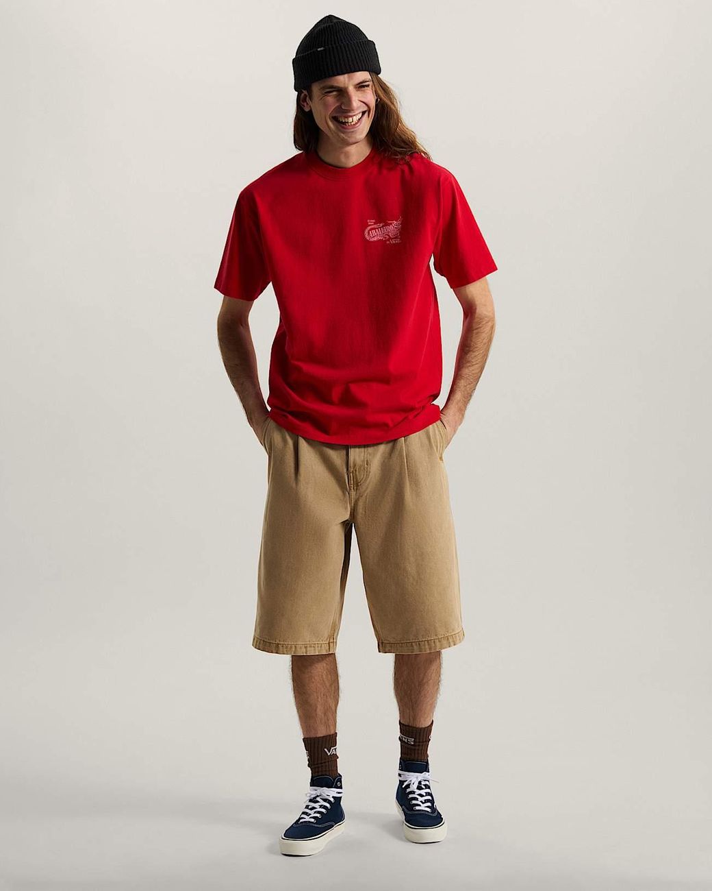 Vans Red Caballero T-Shirt for men