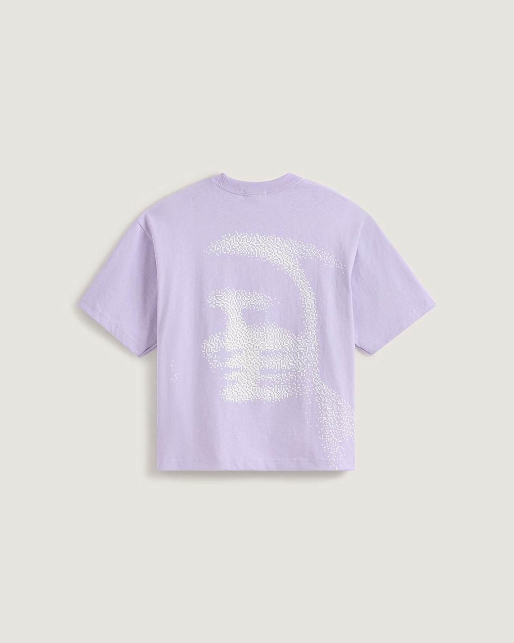 Vans Purple Blurred Face Short T-Shirt for men