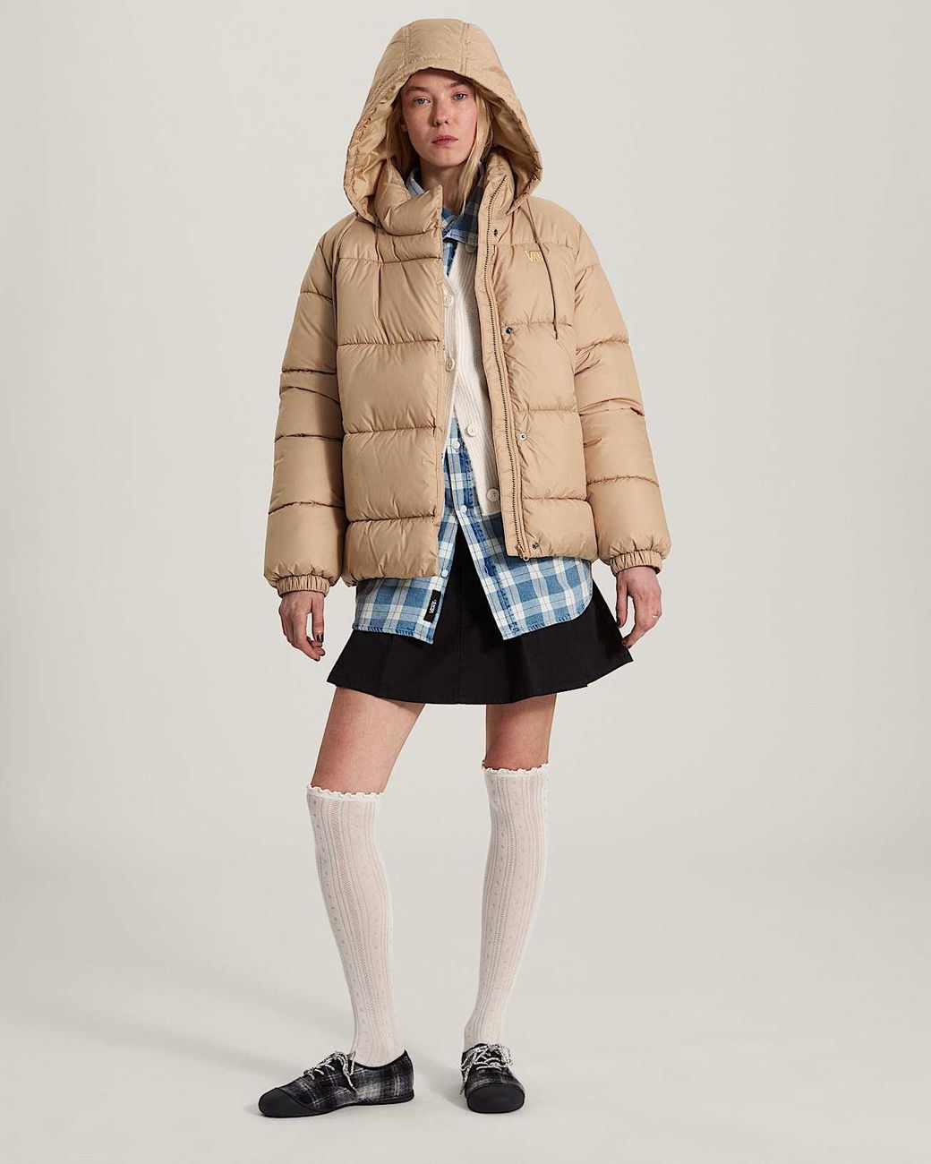 Vans Natural Hillgate Regular Length Puffer Incense