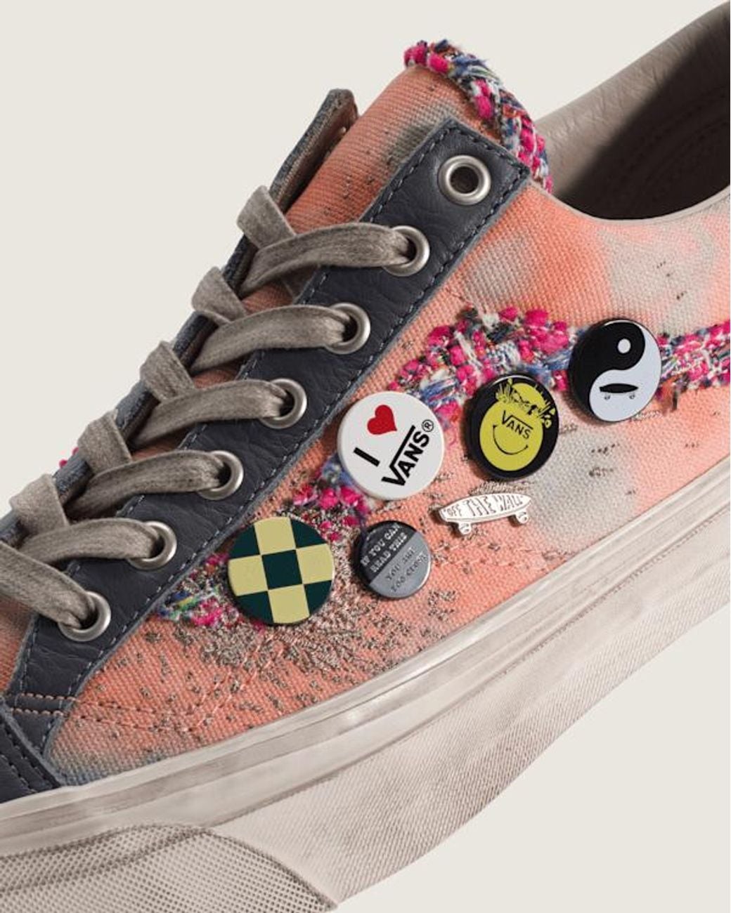 Vans Pink Premium Old Skool 36 Shoes for men
