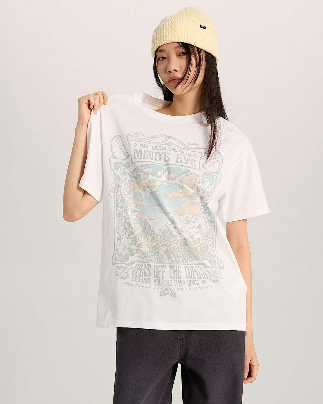 Vans Blue Minds Eye Oversized Ss Tee