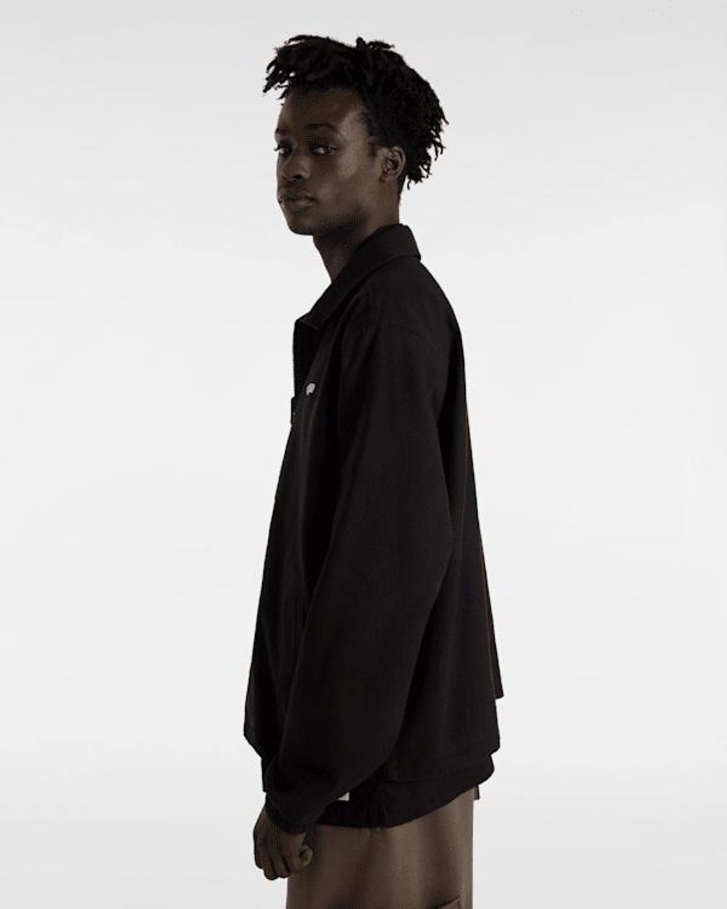 Vans Black Premium Reversible Station Jacket for men