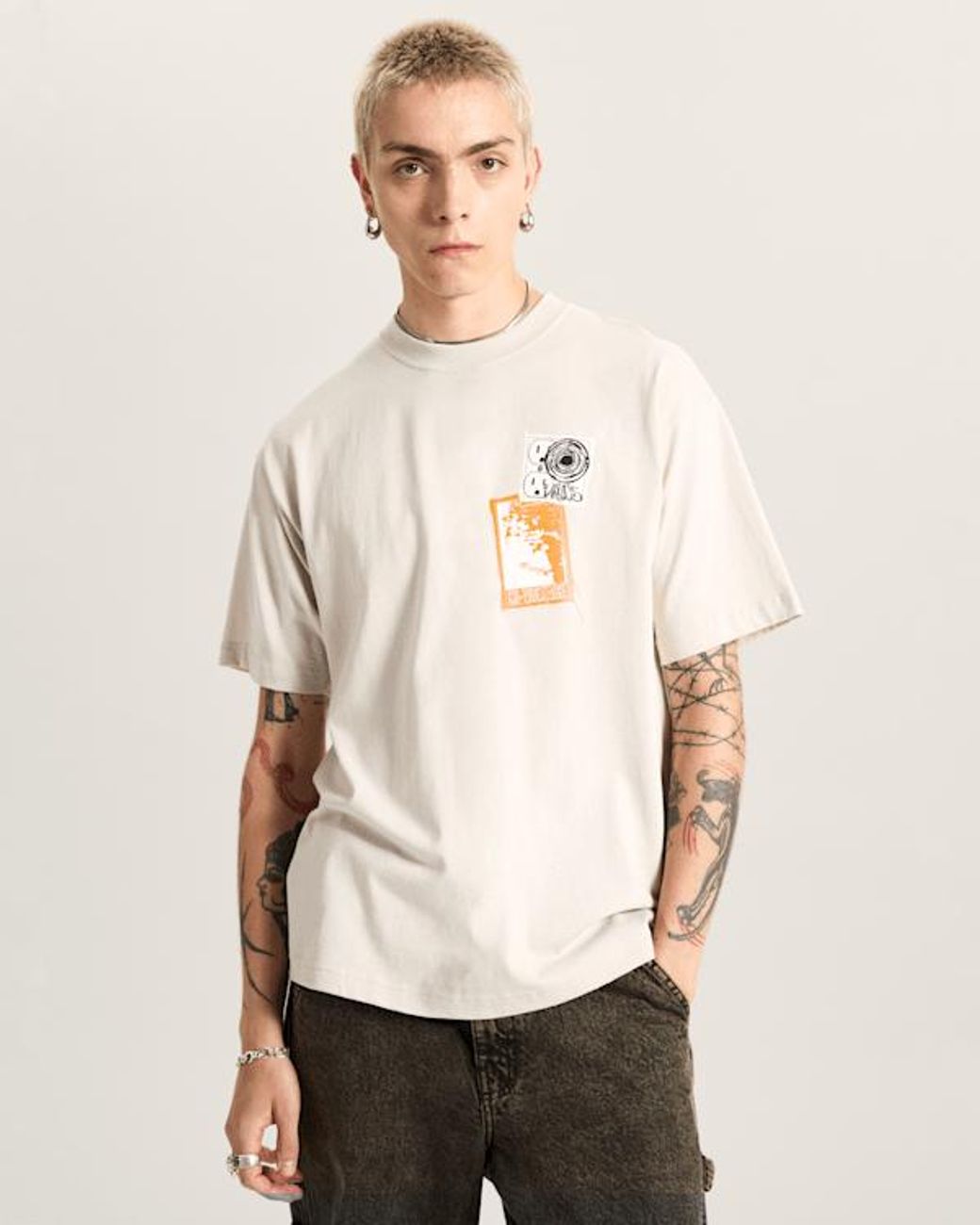 Vans Natural Punk Patch T-Shirt for men