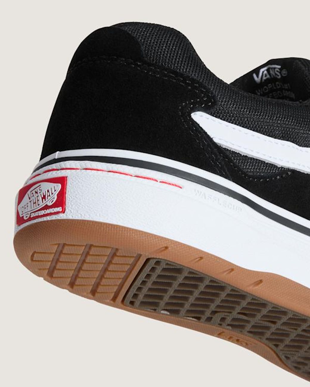 Vans White Skate Kyle Walker Wafflecup Shoes for men