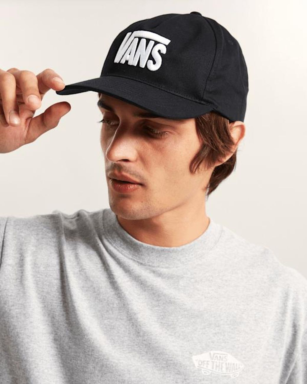Vans Snapback-Kappe Mit Stretch-Logo, Herren, Größe in Black für Herren
