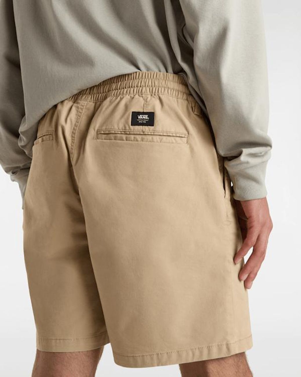 Pantalones Cortos Elásticos Holgados Range, Hombre, Talla Vans de hombre de color Natural