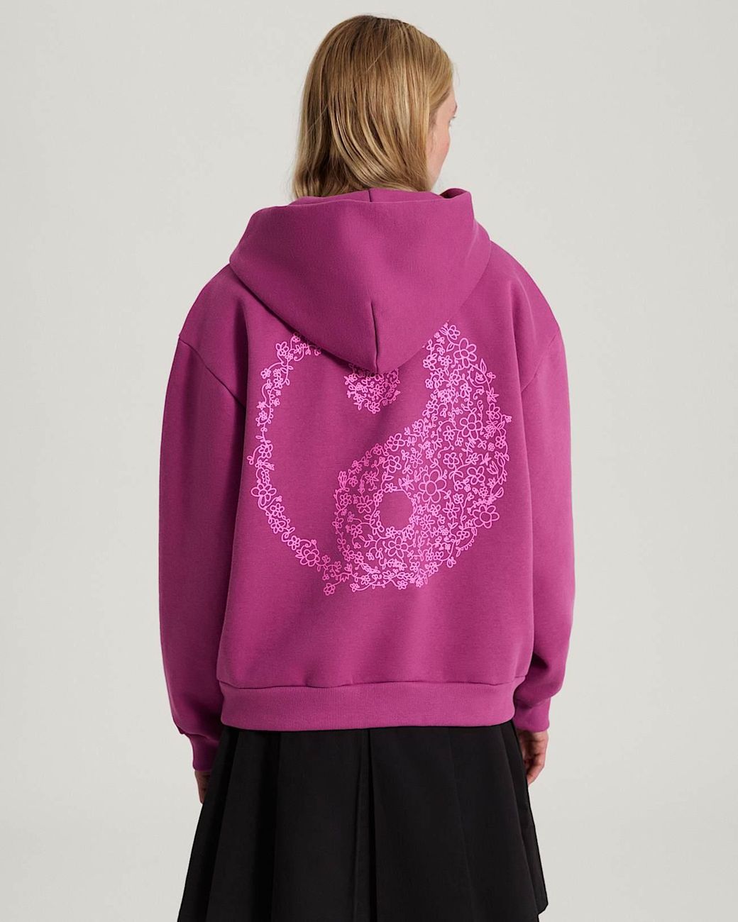 Vans Pink Yin And Yang Pullover Mystic Mulberry