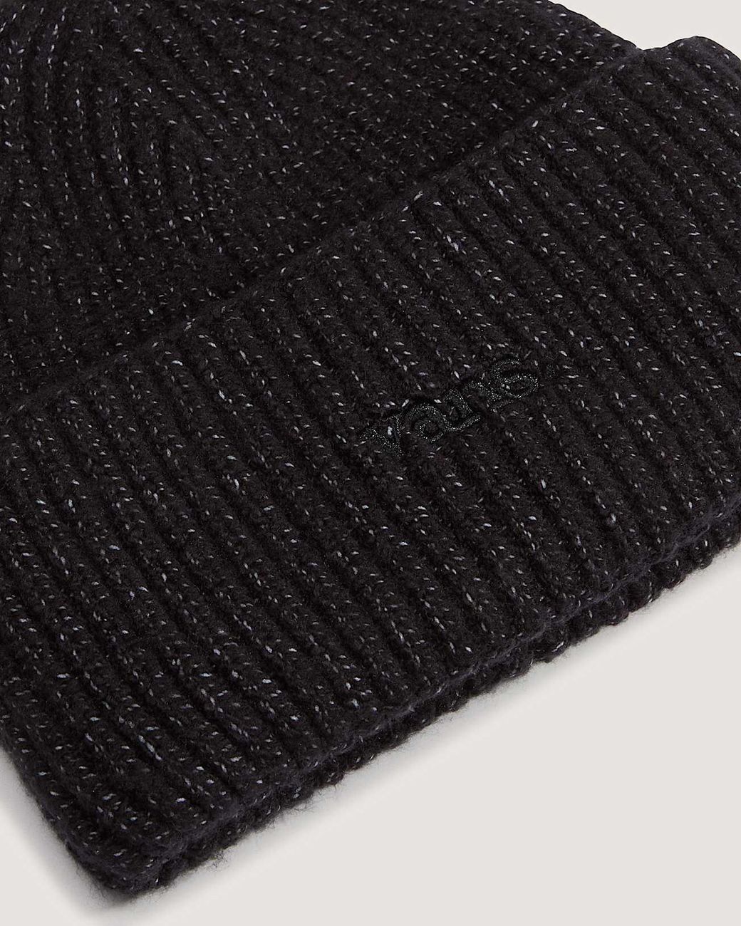 Vans Black Densmore Wide Cuff Beanie for men