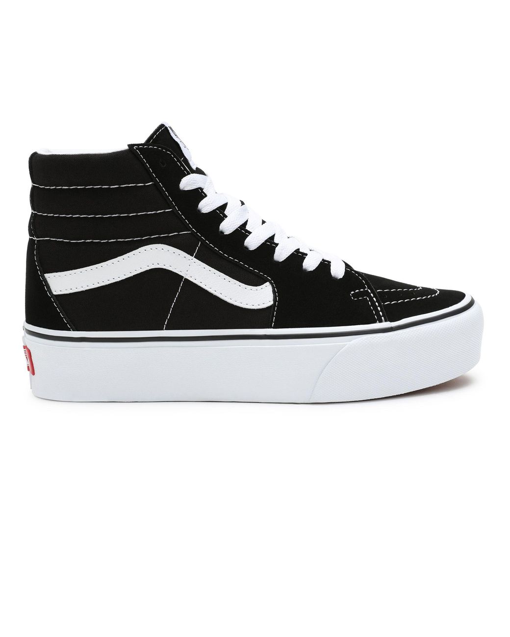 vans platform pelle