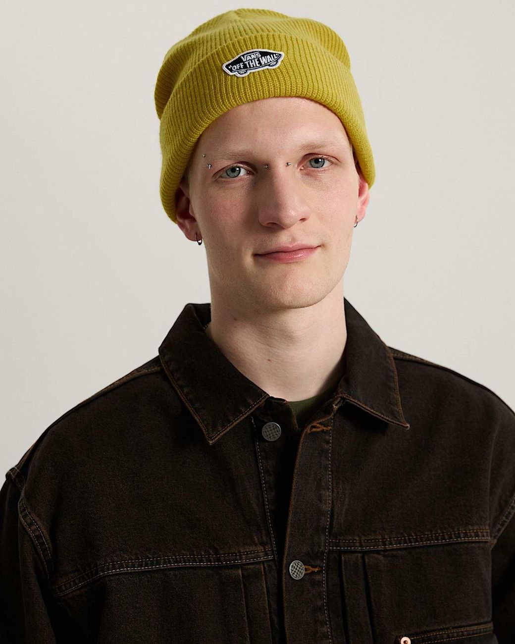 Vans Yellow Classic Cuff Beanie for men