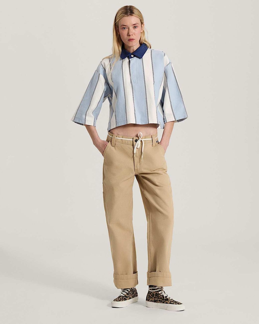 Vans Blue Becky Rugby Shirt