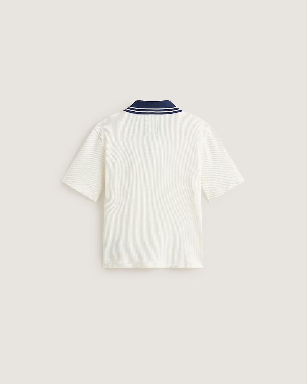 Vans White Priscilla Polo Shirt