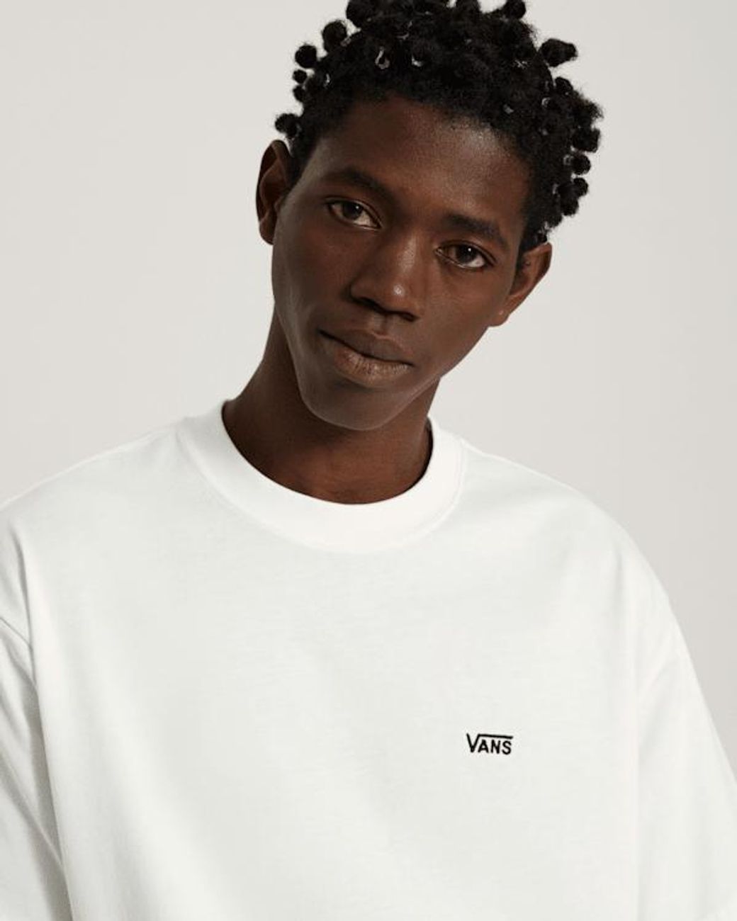 Vans Natural Left Chest Logo T-Shirt for men