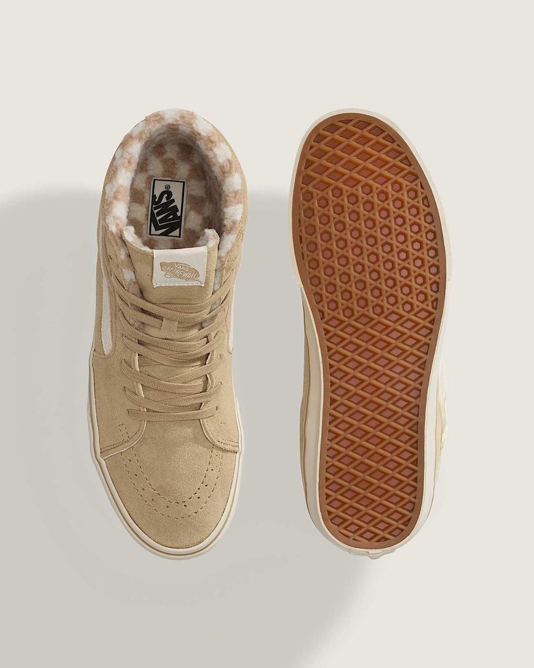 Vans Natural Sk8-Hi Shoes for men