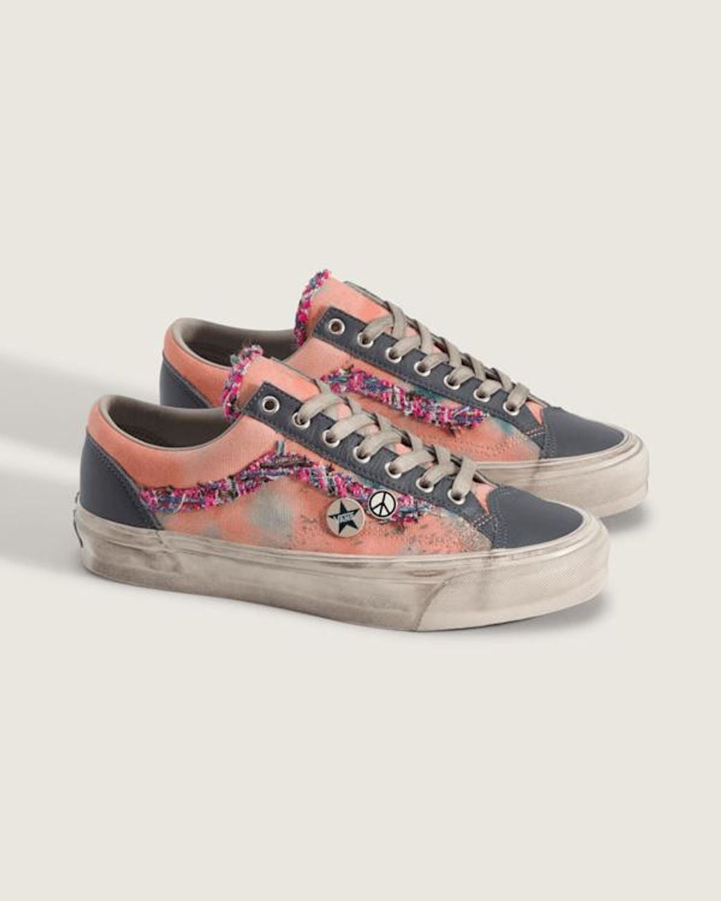 Vans Pink Premium Old Skool 36 Shoes for men